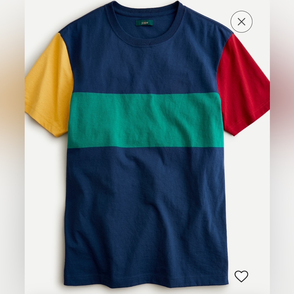 J. Crew Always 1994 Color-Block Shirt